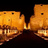 Spectacle son et lumière à Karnak